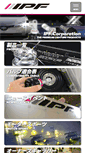 Mobile Screenshot of ipf.co.jp