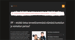 Desktop Screenshot of ipf.fi