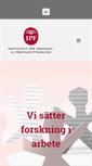 Mobile Screenshot of ipf.se